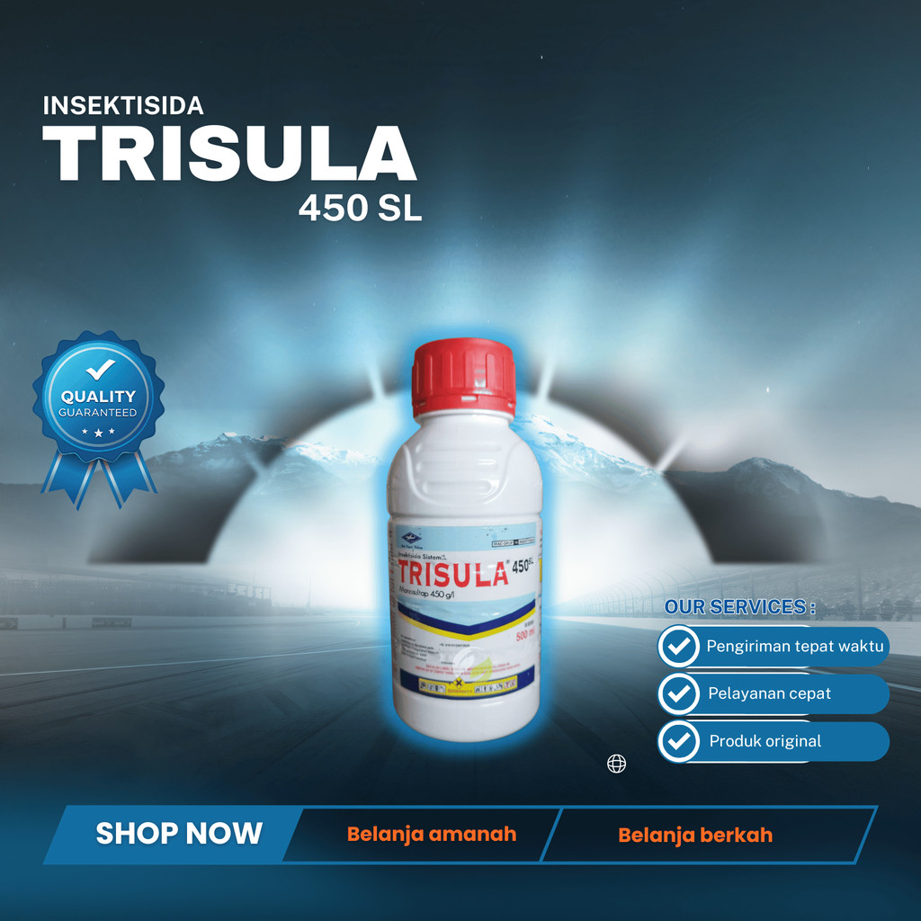 Insektisida trisula untuk mengendalikan hama penggerek batang padi/sundep