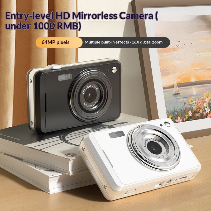 N23 64megapixel highdefinition camera for allinone recorng and shooting, a fashionable and retro cam