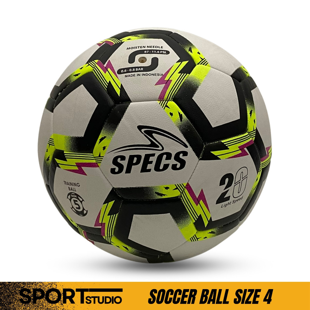 KlikSport Bola sepak kaki size 4 bola sepak Specs Lightspeed 2.0 bola sepak premium quality
