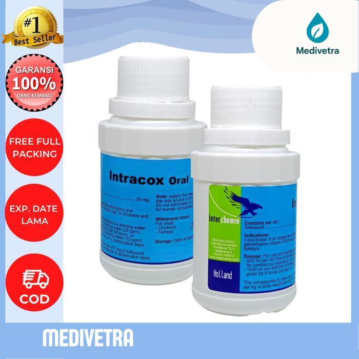 MEDIVETRA - INTRACOX ORAL 100 ml - Obat Hewan Ternak