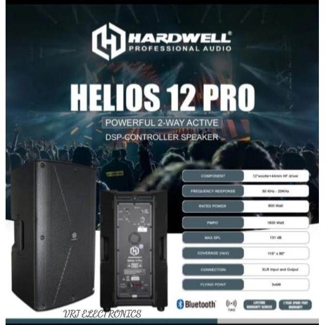 Speaker Aktif 12 Inch Hardwell Helios 12 Pro