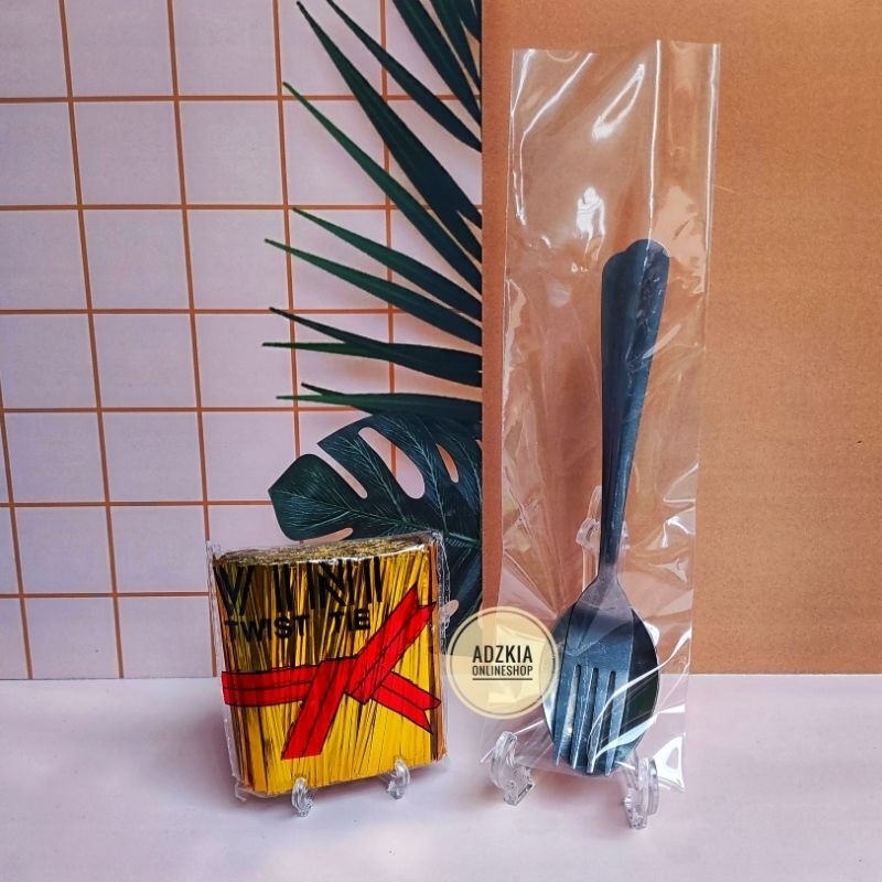 Plastik Opp Souvenir Sendok Garpu / Plastik souvenir sendok garpu