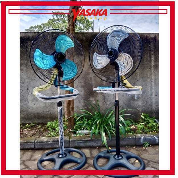 Yasaka 1808 Kipas Angin 18 Inch 3in1 Desk Fan Wall Fan Stand Fan Besi