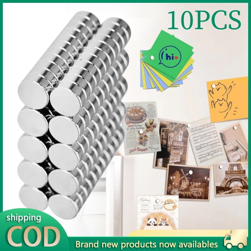 10pcs Magnet Neodymium Magnet Neodymium Kuat Magnet Neodymium Permanen Magnet Tanah Jarang N35