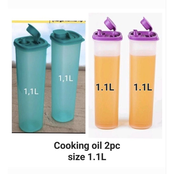 GO store - Tupperware Cooking Oil Uk 1.1L Botol Serbaguna