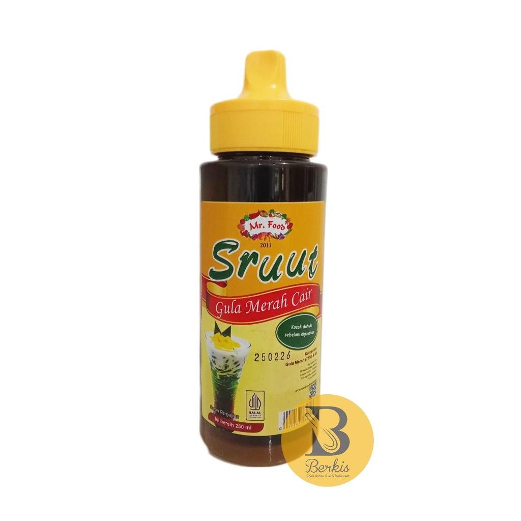 Gula Merah Cair Sruut 250 Ml ; Gula Cair