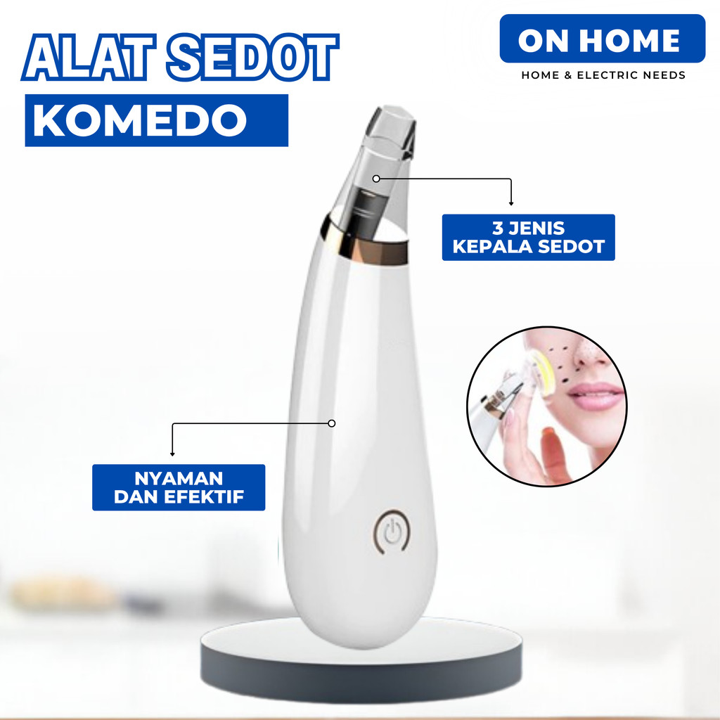 Alat Penyedot Komedo Portable 3 in 1 Alat Pembersih Komedo Alat Sedot Komedo Alat Komedo Sedot Komed