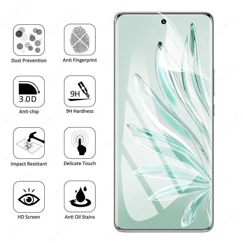 Film Hidrogel untuk Huawei Honor 50 60 70 80 90 400 Pro SE Pelindung Lensa Kamera Layar untuk Honor 