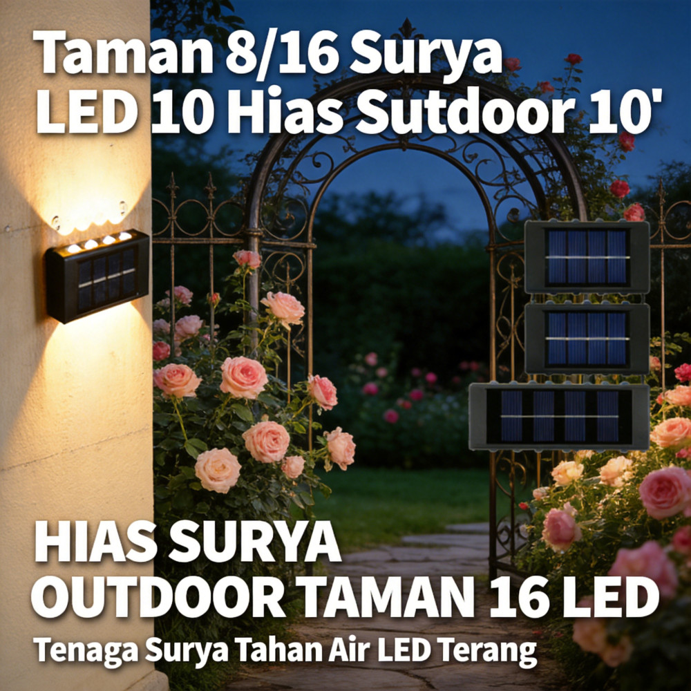 Hias Outdoor 16 Taman Surya LED