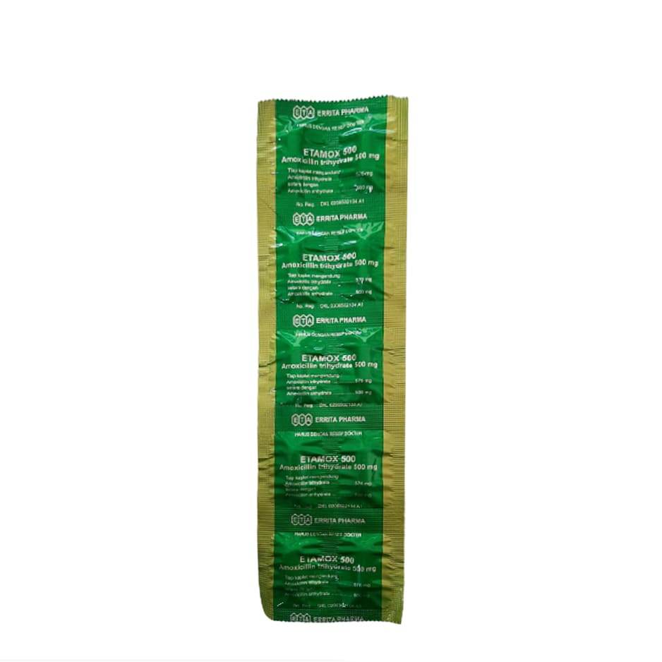 ETAMOX 500 500 MG 1 STRIP @ 10 KAPLET