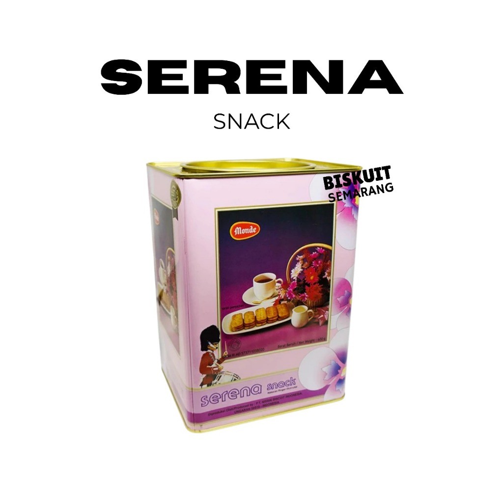 Monde Snack 600 gr Monde Serena Kaleng Snack Serena NIssin Untuk Hadiah