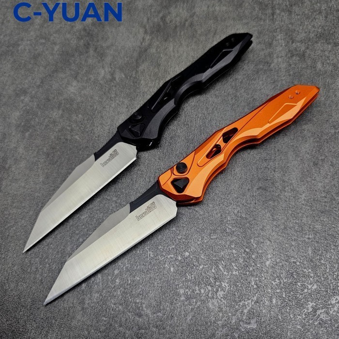 Pisau Lipat Kershaw 7650 Launch 13 Automatic Folding Knife EDC Outdoor Survival Tajam Kuat