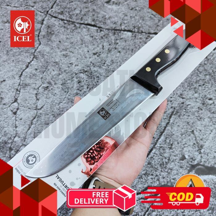 Pisau Butcher knife straight icel 20 cm original portugal 271.3181.20 - 18 cm -alca