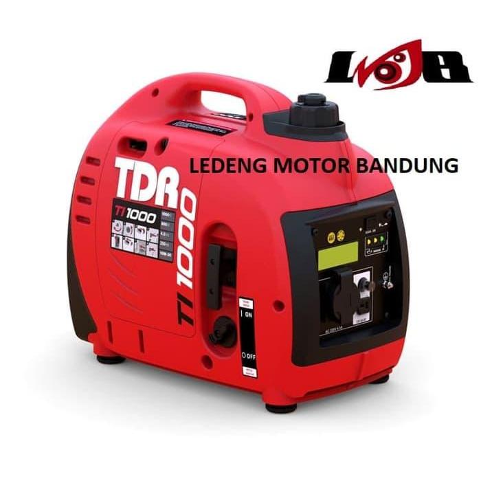 TDR Power Generator Set TI 1000 Inverter GenSet Listrik 900 watt