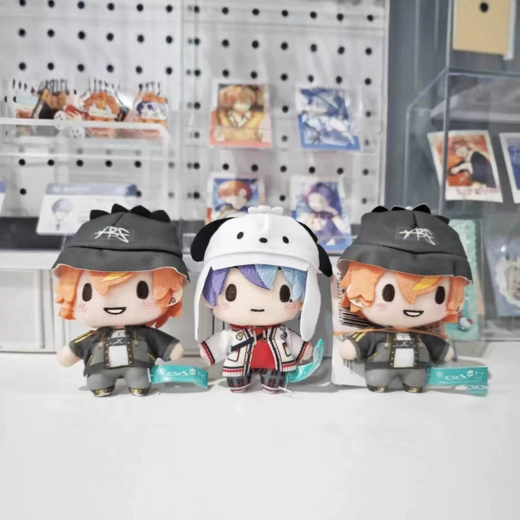 10cm Pjsk Plush Toys Project Sekai Shinonome Akito Stuffed Peripheral Doll Cute Keyain Backpack Pent