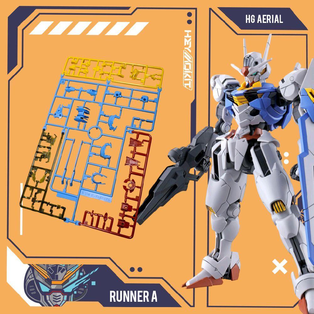 BANDAI RUNNER PART A HG AERIAL GUNDAM MODELKIT