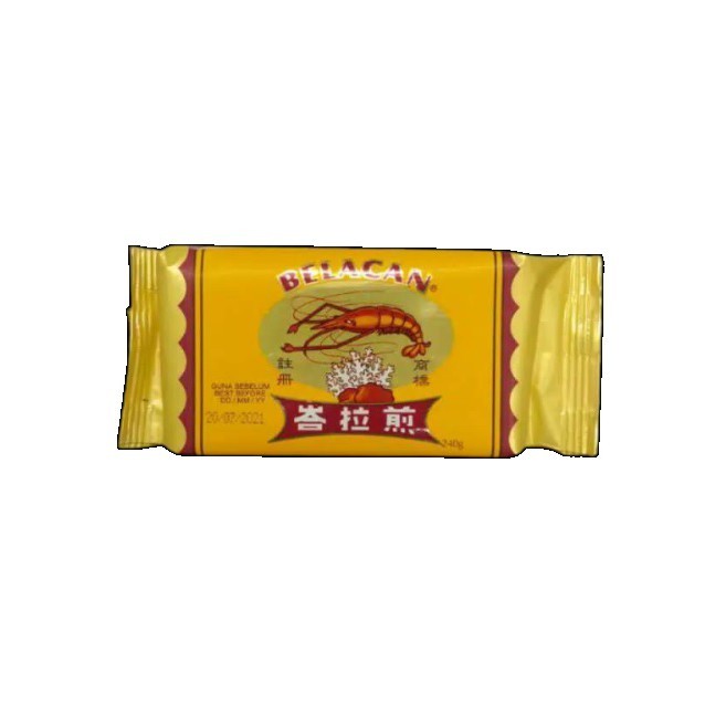 (mulud02) Terasi Udang Belacan / Balacan Gold Malaysia 240 / 480 Gram