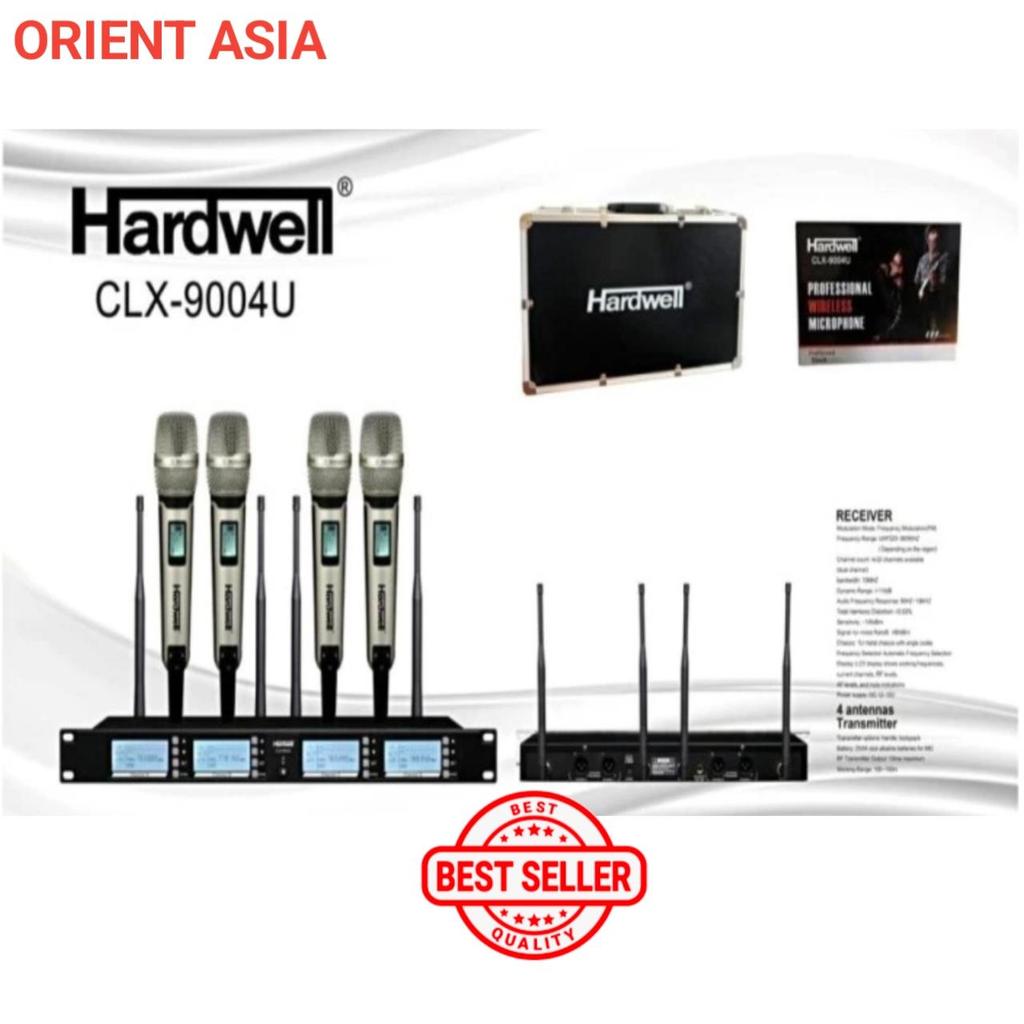 mic wireless hardwell clx 9004u