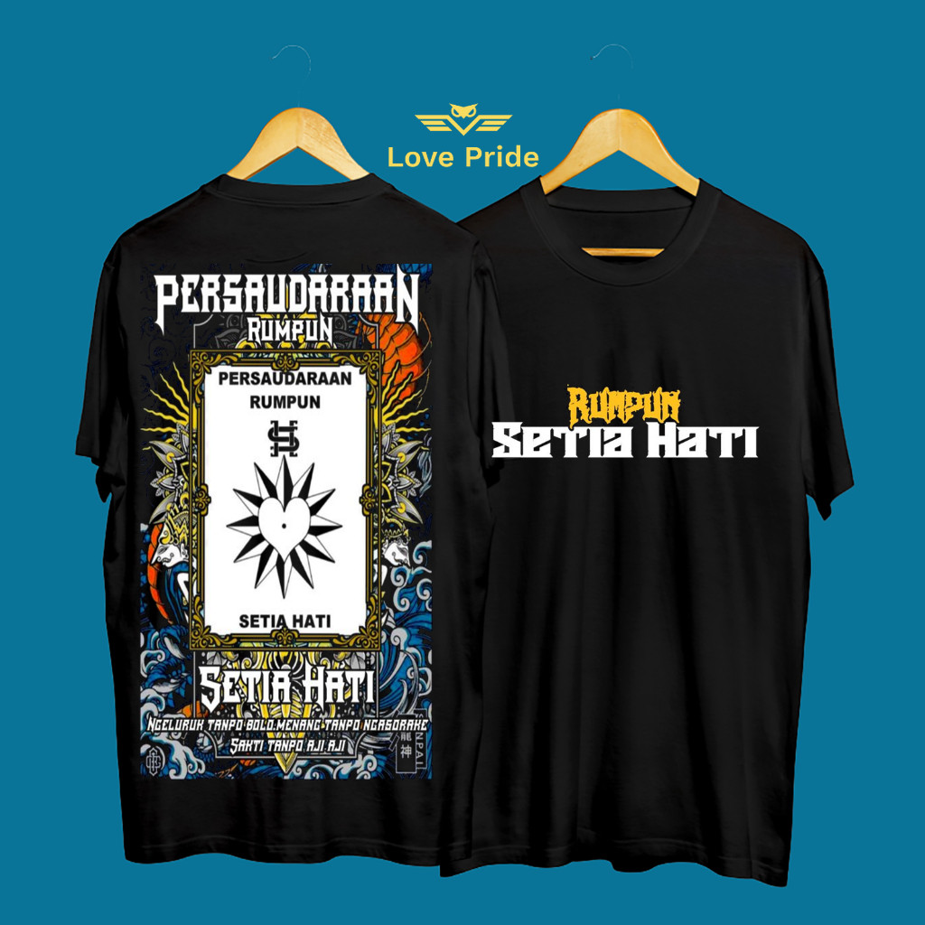 Kaos Tshirt Baju Distro PRSH Setia Hati Rumpun Sakti Tanpo Aji Aji Premium Terbaru