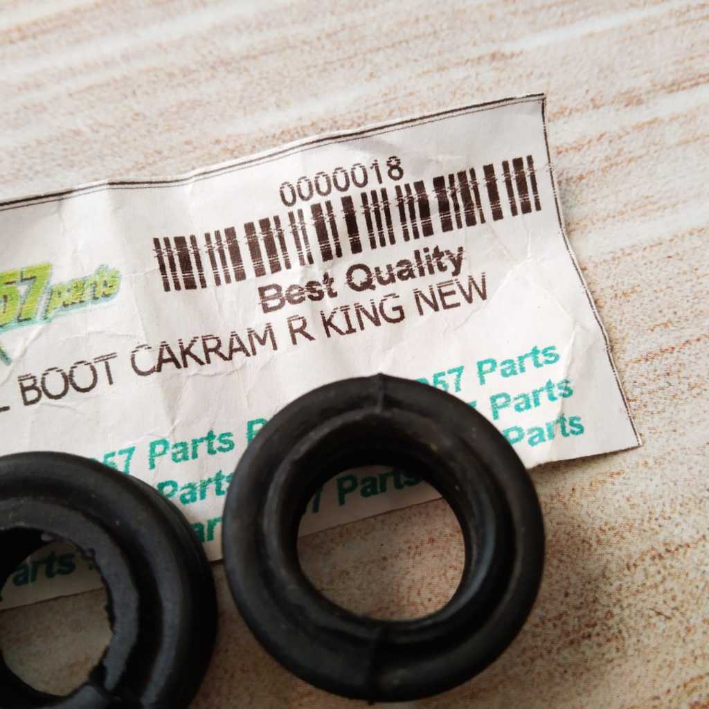 KARET SEAL BOOT KALIPER CAKRAM YAMAHA RX KING NEW -NEW OLD STOCK-