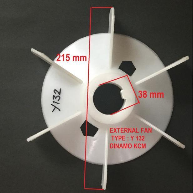 Y132 - Kipas Dinamo - Kipas Motor - Kipas Pendingin - External Fan