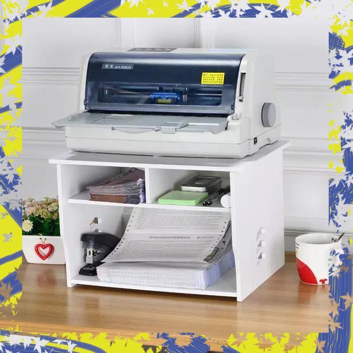 rak printer kantor rak note tempat kertas Kerja Pulpen