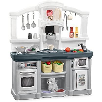 Step2 Fun with Friends Kids Kitchen Playset, Indoor/Outdoor Kitchenette, Interactive Play