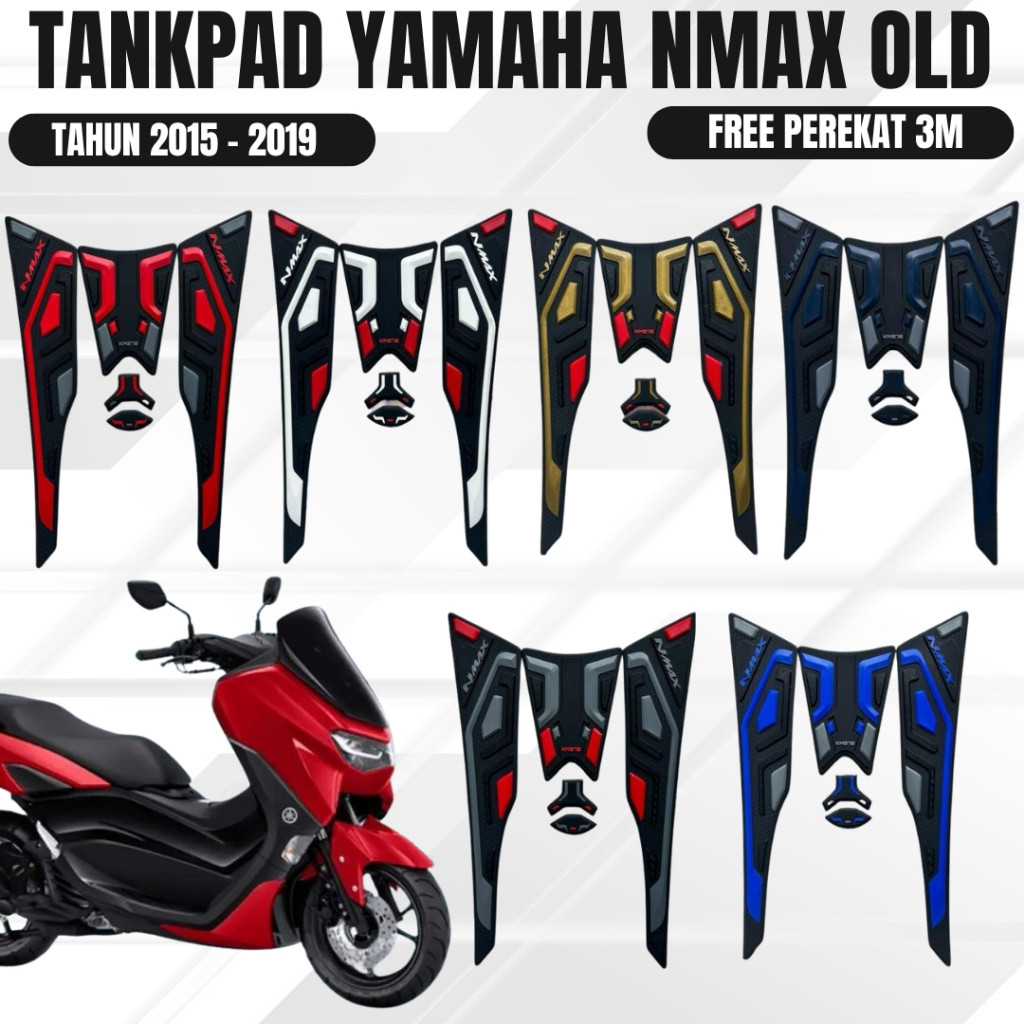 Tankpad Nmax Old / Aksesoris Motor Nmax Old / Deckpad Nmax Old / Tankpad Nmax Old 2015 - 2019