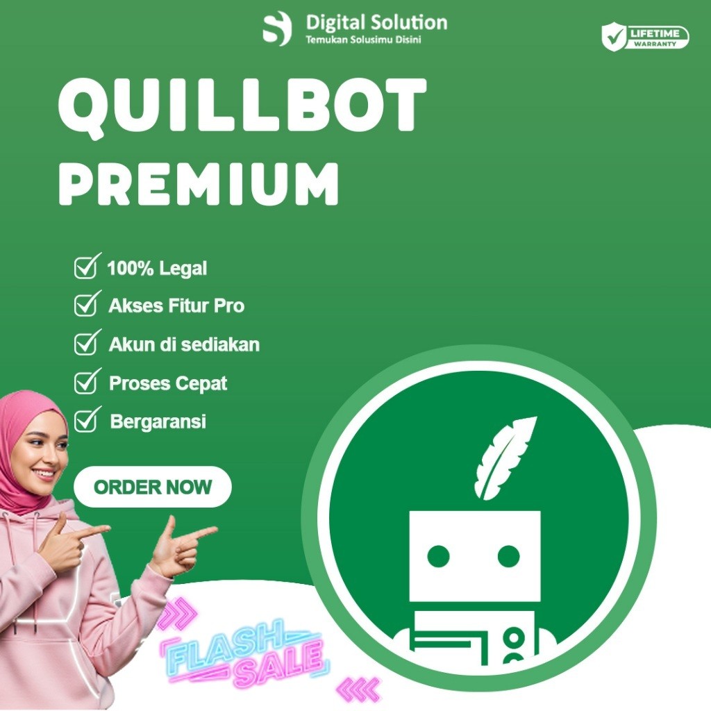 Software Parafrase Quillbot Premium Lifetime Bergaransi