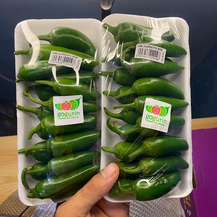 Jalapeno fresh / promo cabai jalapeno fresh 200grm