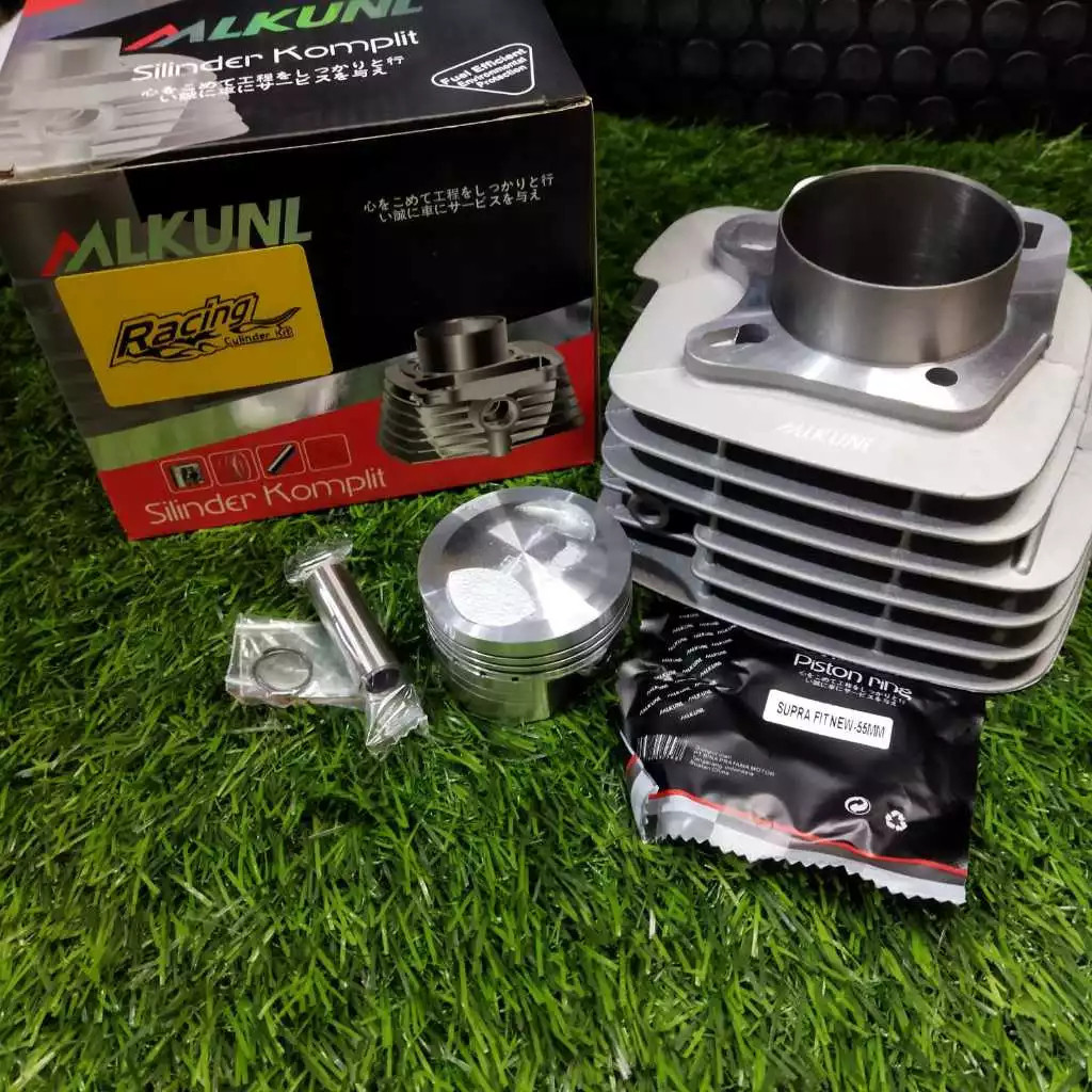 MLKUNL BLOK SEHER SUPRA FIT NEW BORE UP 54MM 55MM 56MM SET BORING BORE UP SUPRA FIT NEW MLKUNL