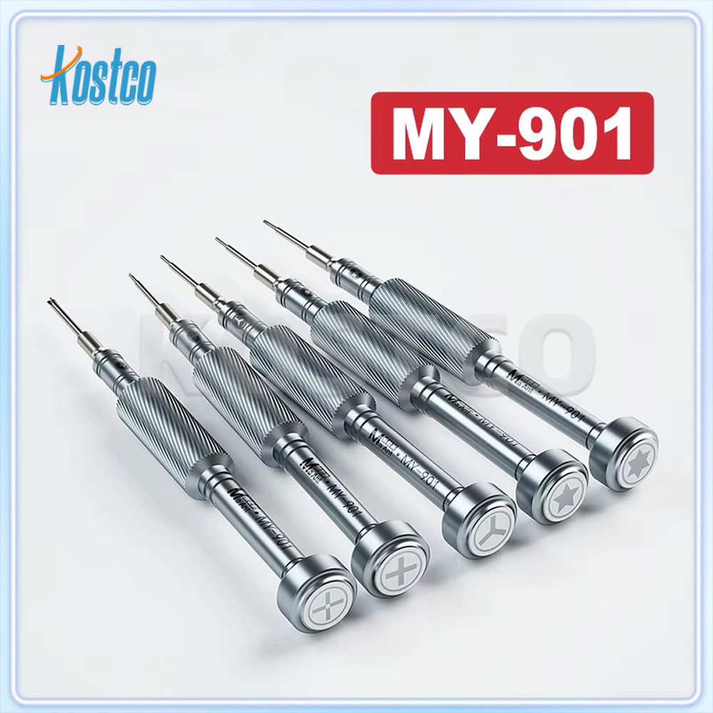 MaAnt MY-901 Precision Screwdriver Set Y0.6 PH000 0.8 M2.5 T1 T2 For iPhone Android Strong Magnetic 