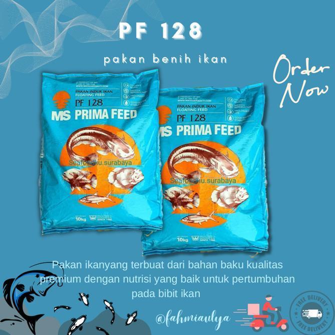 PAKAN IKAN MURAH (KEMASAN 2 KG) PF 128 PRIMA FEED Pakan Induk Ikan Konsumsi Lele Nila Gurame Patin G