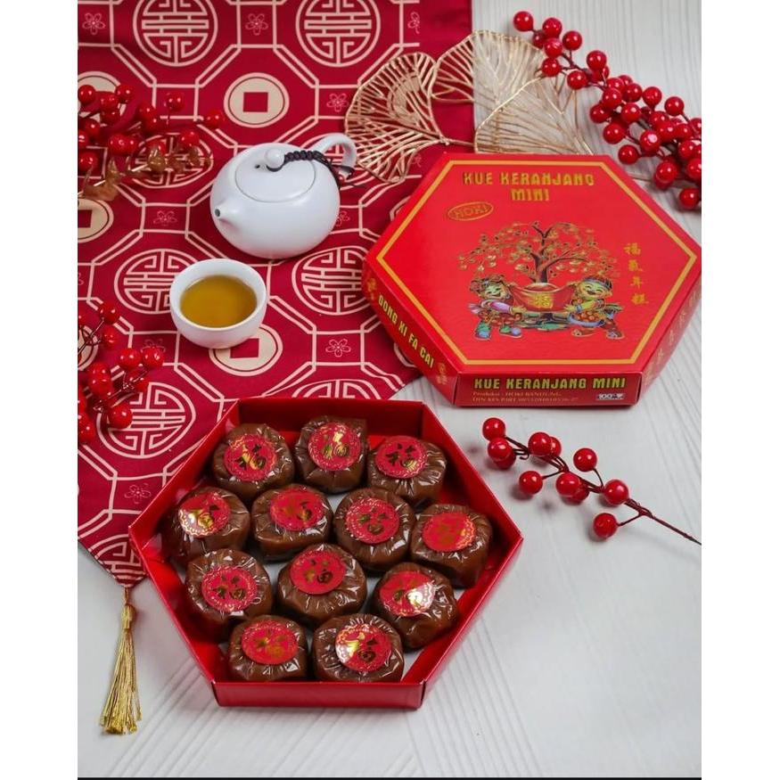 Kue keranjang (Dodol Imlek) Cap HOKI Mini isi 12
