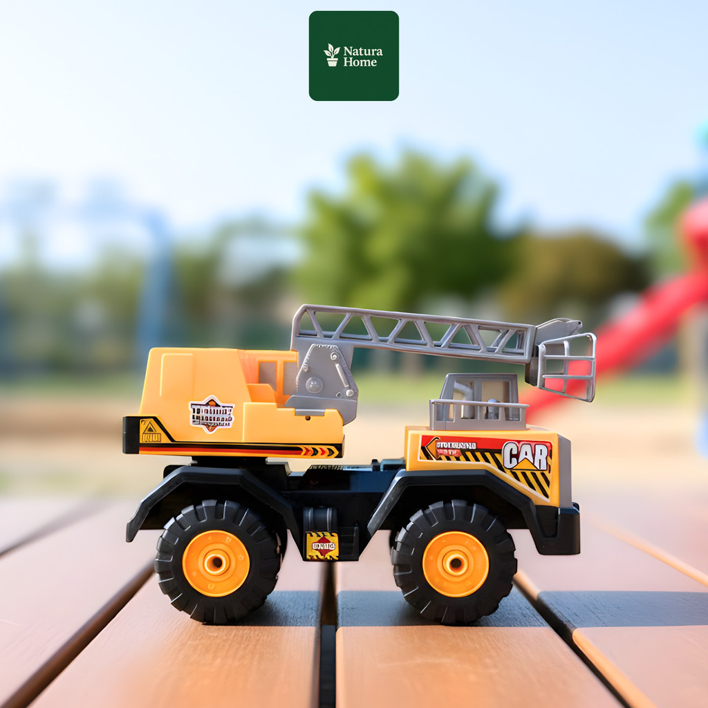 NATURAHOMEE Mainan Truk Tangga Besar AK 61 – Truk Mainan Seru untuk Anak