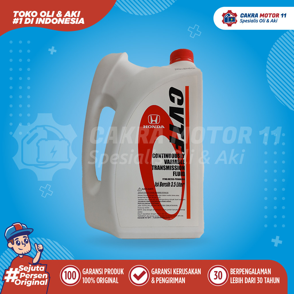 Honda City Lama Honda Cvtf 3,5lt Oli Transmisi Mobil
