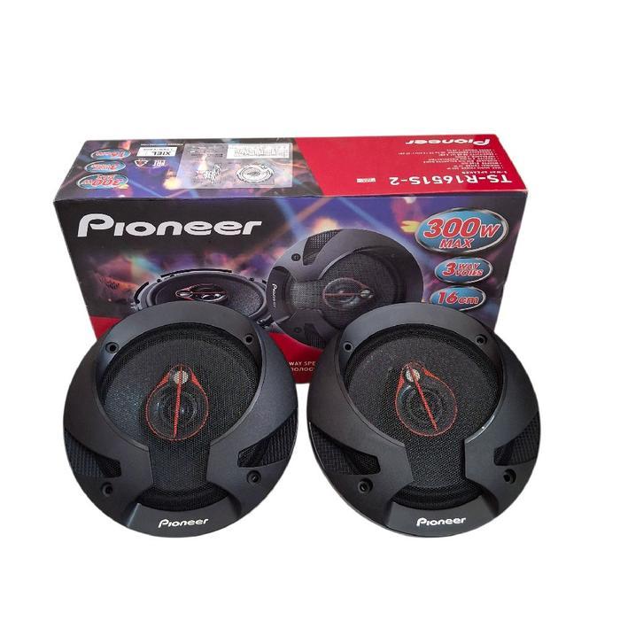Speaker Mobil Pioneer TS-R1651S-2 6.5 Inch 3 Way Coaxial Original Suara Jernih Bass Mantap