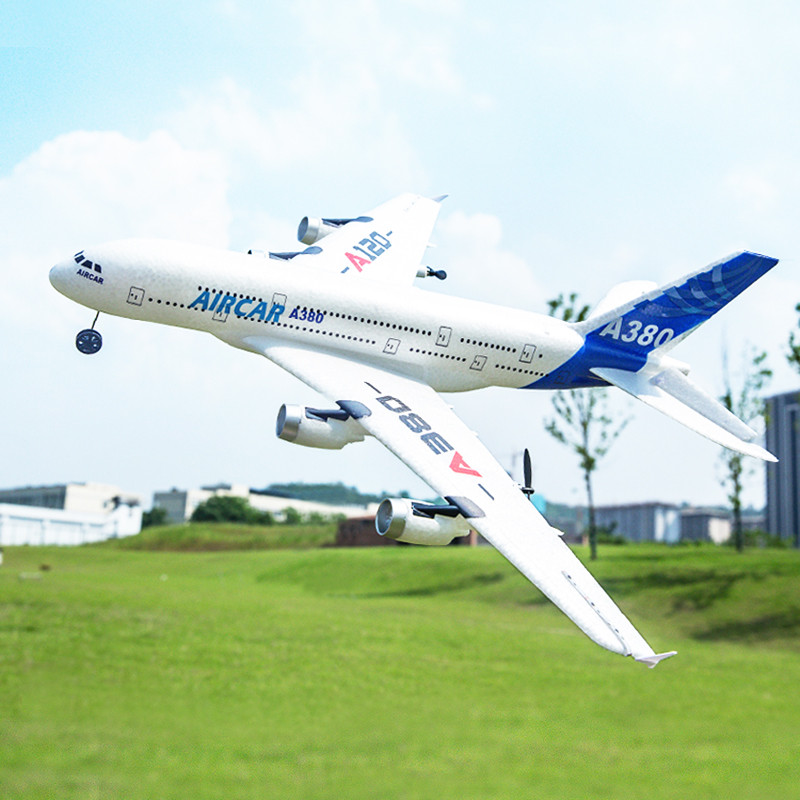 WLtoys XK A120 RC Airplane 2.4GHz 3 annel 6-Axis Gyro Airbus A380 RC Plane Glider Throwing Wingspan 