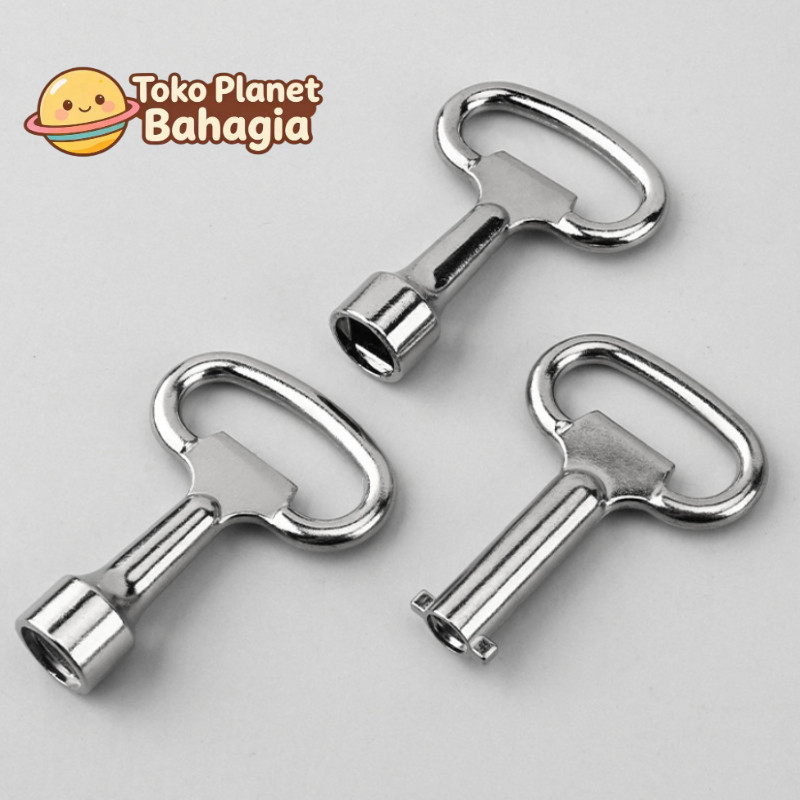 Kunci Segitiga Elevator Door Kunci Katup Kabinet Universal Serbaguna