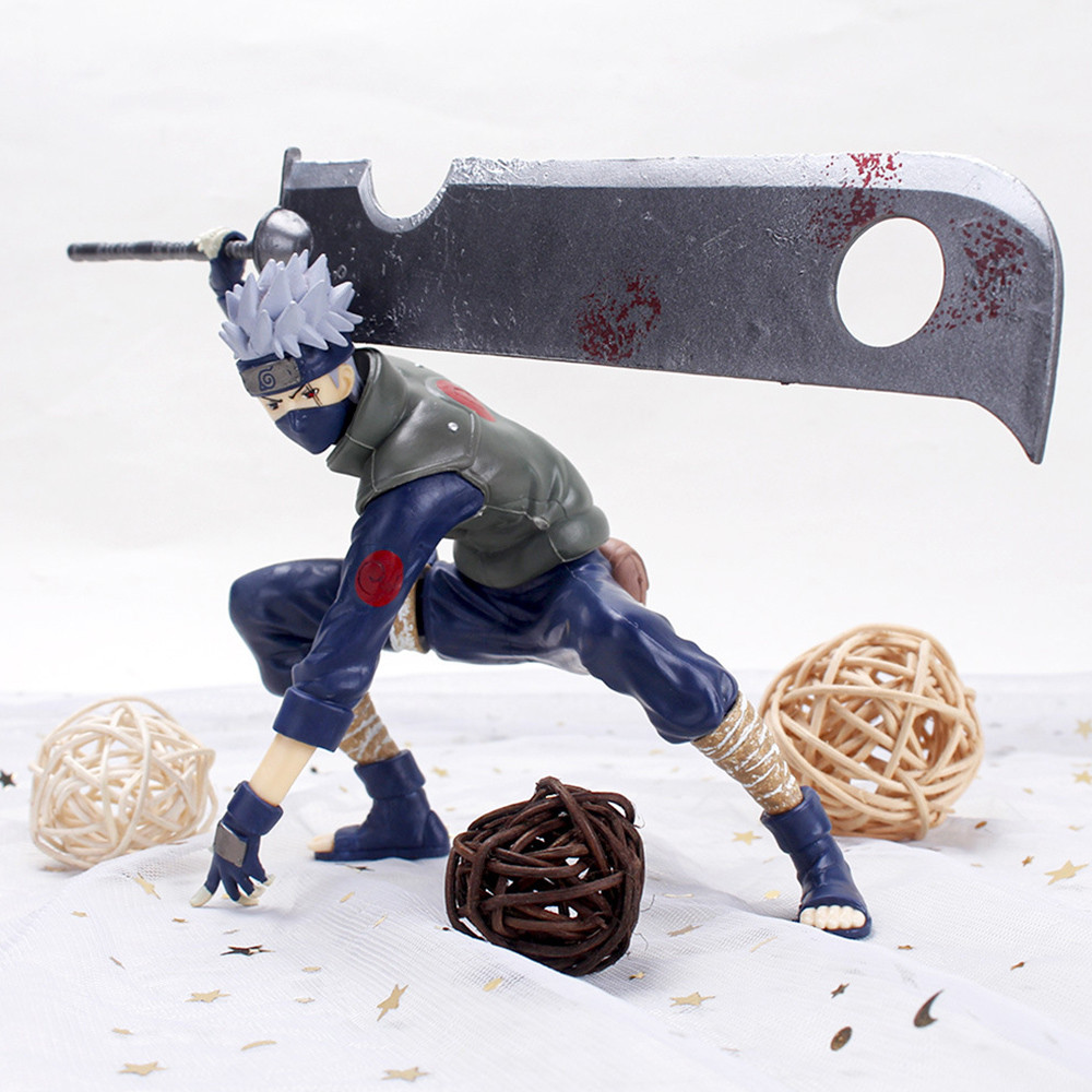 Hot Naruto Hatake Kakashi Anime Figures NARUTO Action Figure Model Doll Cartoon Kids Children Toys C