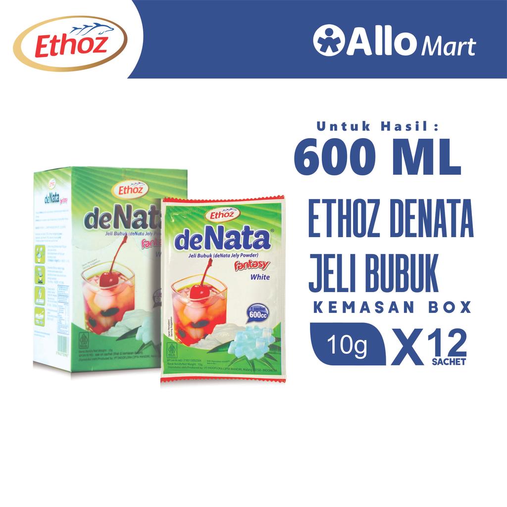 ETHOZ DENATA Jelly Powder 600ml - Tepung Jeli Kelapa Bubuk Instan