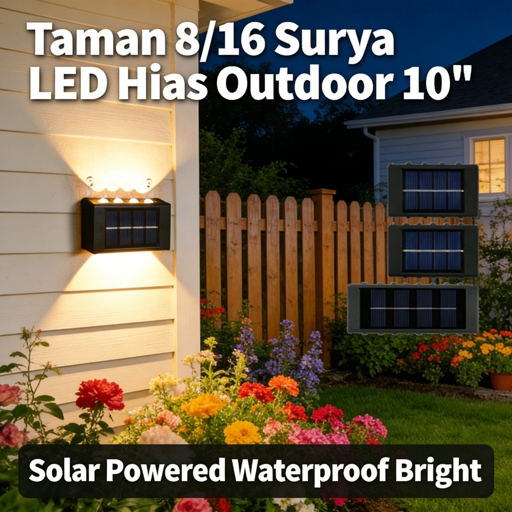 Hias Taman LED Outdoor Surya 16