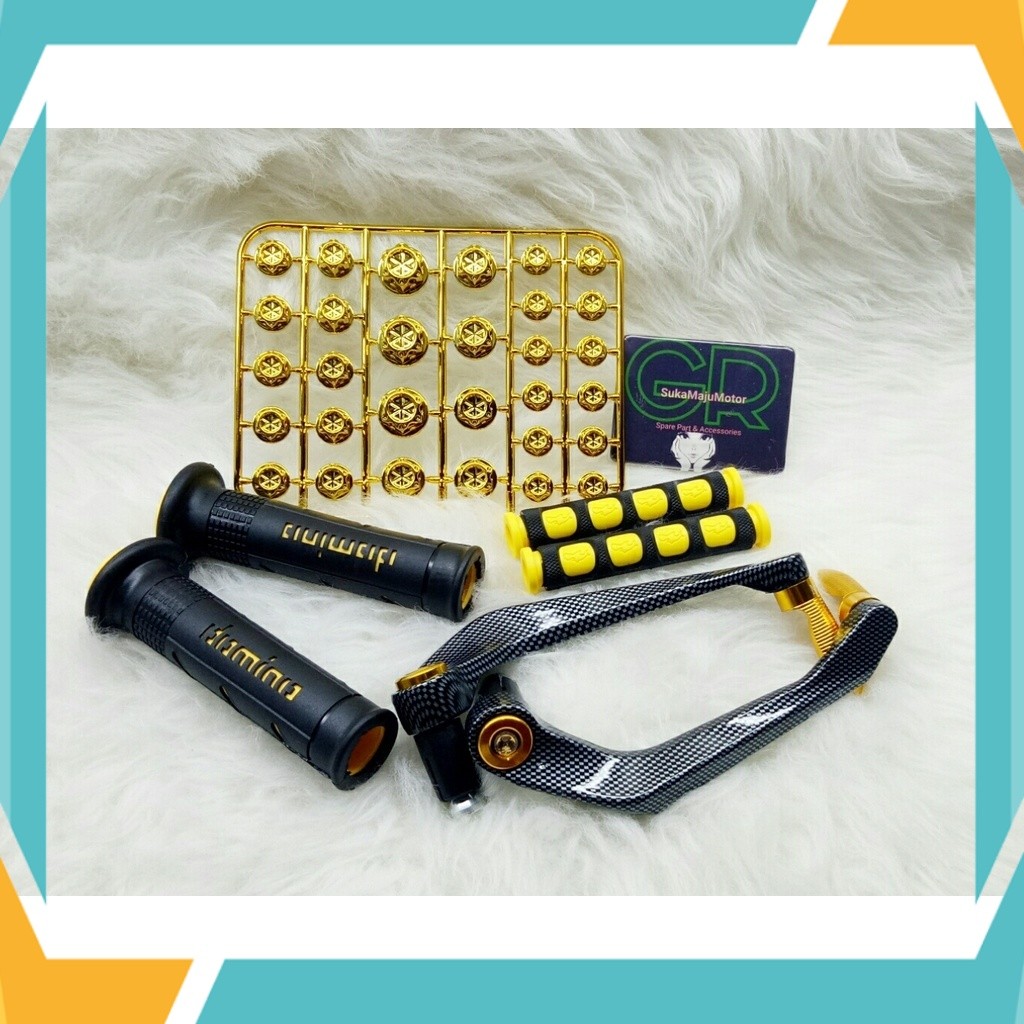 NEW!!! Cover Tutup Baut Probolt Impor Hangrip sisik plut Karet handle Proguard Carbon Besi Thailand 