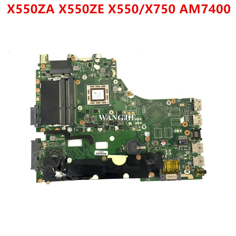 60NB07A0MB1400 For ASUS X550ZE X550 X750 K550Z X550ZA Motherboard W A87400 X550ZA Mainboard Tested O
