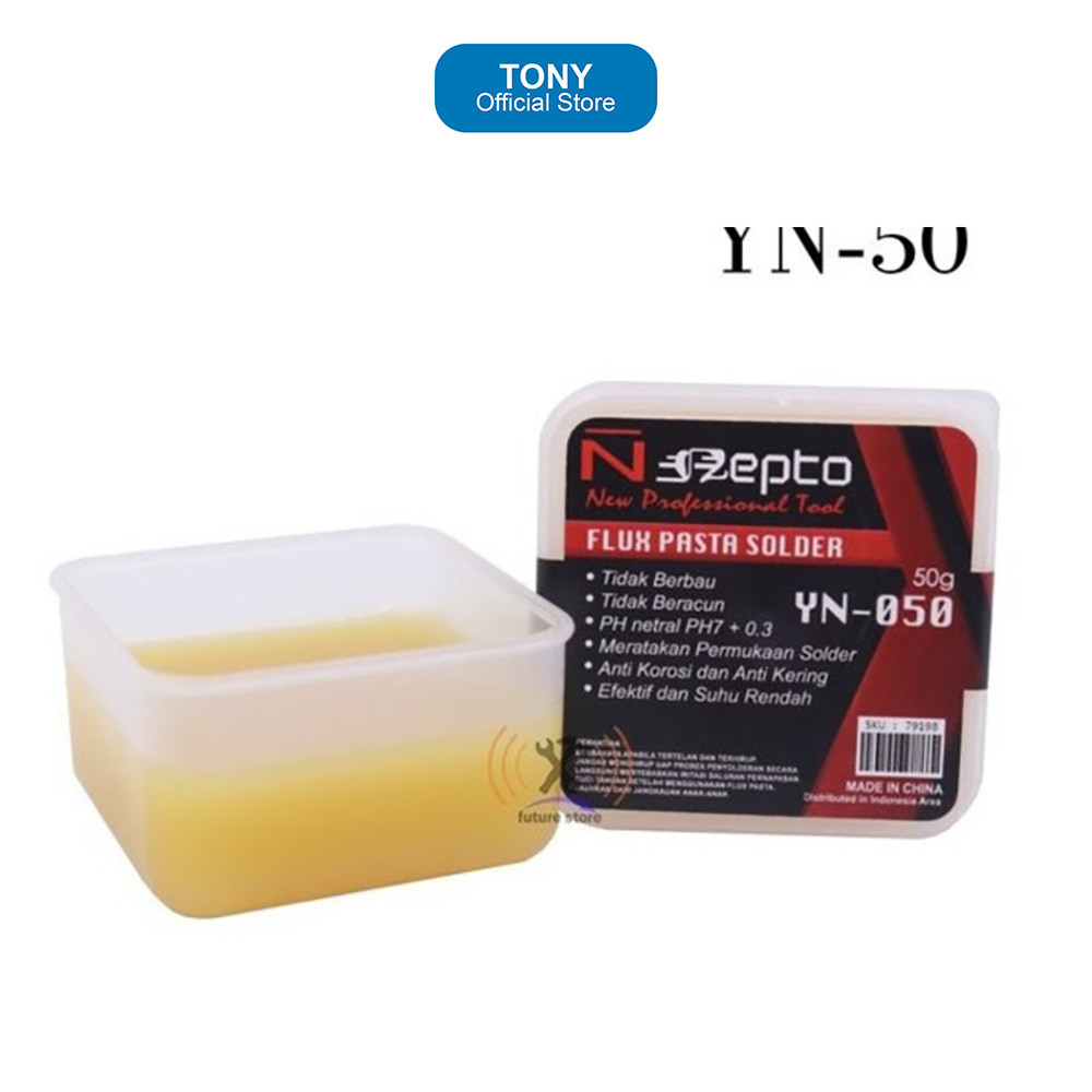 Flux Pasta NEPTO YN-050 - 50g Solder Flux Paste Minyak Solder Original - NEPTO 50G