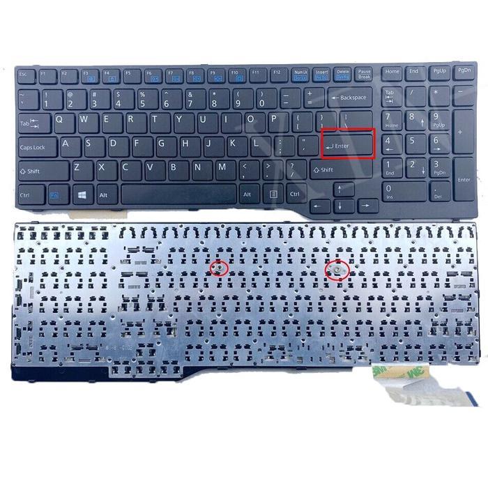 Tyche Keyboard Laptop Fujitsu A544 AH544 AH564 E753 E754 E756