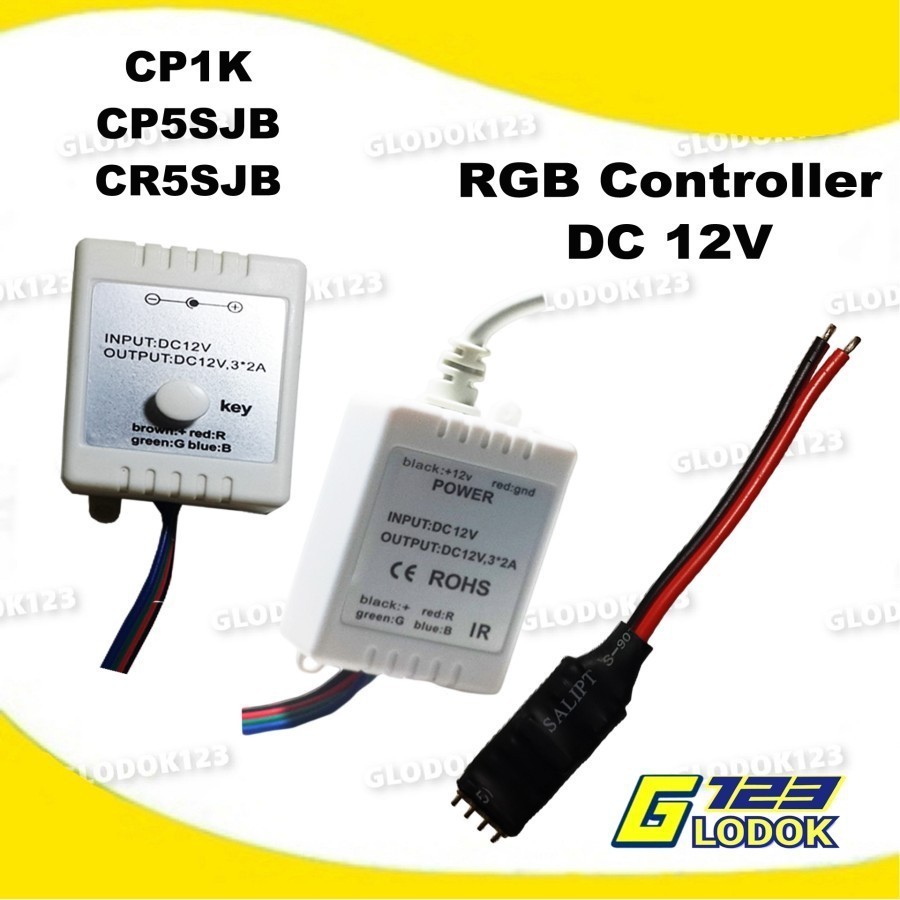 Kontroler LED RGB DC12V Controller LED Strip G2002