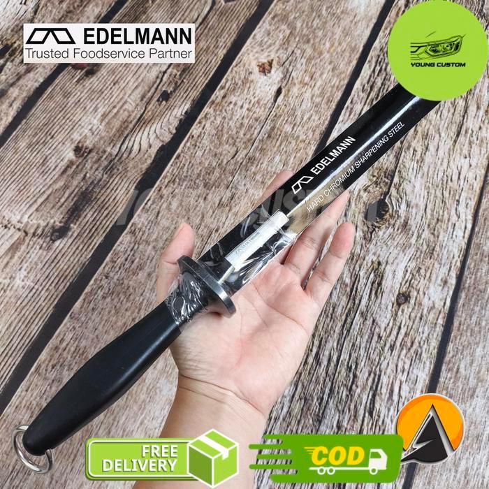 Sharpening steel pengasah pisau edelmann original 30 cm 027-12 - 25 cm -young
