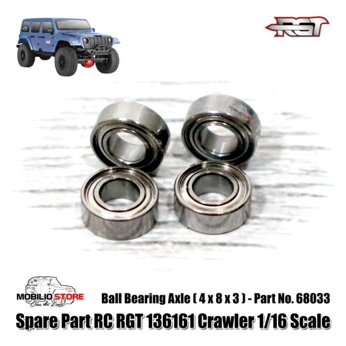 Spare Part RGT 68033 Metal Ball Bearing RC Rock Crawler 1/16 - Spesifikasi