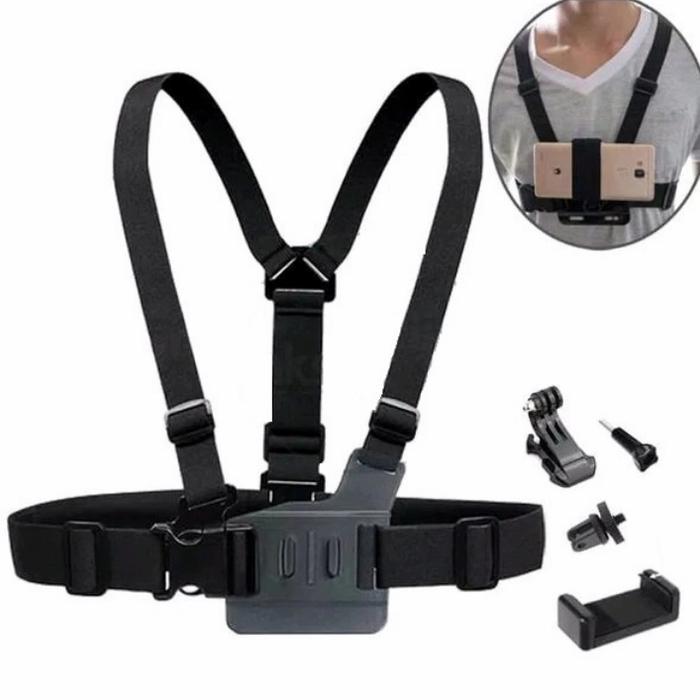 Ichamart9 Tali dada untuk hp chest strap untuk handphone
